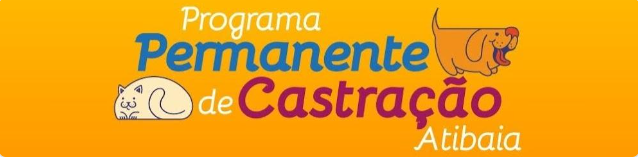 Logo do programa de castração de cães e felinos